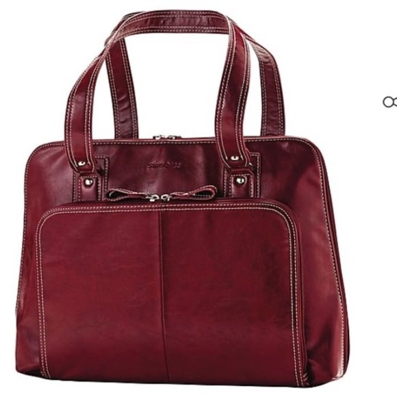 Samsonite Handbags - Burgundy Samsonite Laptop Tote, like new!